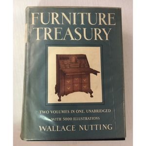 Vintage 1954 American Furniture Treasury HC Book Illustrations Wallace Nutting